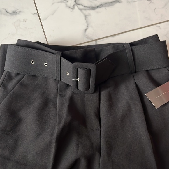 SUZY SHIER BELTED DRESS PANT NEW WITH TAGS IN SIZE SMALL - Picture 3 of 5